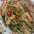 ヒナごはん's cooksnap of when they made レンジで水菜とえのきのおひたし.