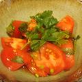 るちあママ's cooksnap of when they made パクチー好きのタイ風味トマト.