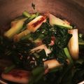 クックL9T1Z7☆'s cooksnap of when they made 白ネギ、小松菜、シーチキンで簡単炒め煮.