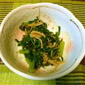 ﾍﾝﾘｰ's cooksnap of when they made 春菊のお浸し.