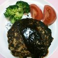 ﾁｮﾎﾞﾋﾟ's cooksnap of when they made 簡単☆基本のハンバーグ.