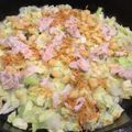 PanBlue's cooksnap of when they made フライパンで簡単もんじゃ.