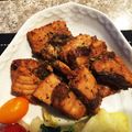 vivmi's cooksnap of when they made めかじきのニンニク・バター・醤油炒め.