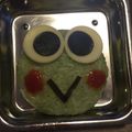 バキコ's cooksnap of when they made 簡単キャラ弁♪ケロケロけろっぴ.