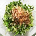 nunuko38's cooksnap of when they made 水菜とかつおぶしの梅ドレサラダ.