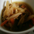かぴーな's cooksnap of when they made だしをとった後の昆布で・・・切干大根煮.