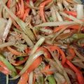 ふぁんたにゃん's cooksnap of when they made 春の常備菜☆うど皮のツナきんぴら.