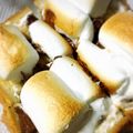oorirs's cooksnap of when they made チョコとマシュマロのトースト.