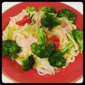 ayaly＊'s cooksnap of when they made ブロッコリーとベーコンのペペロンチーノ♡.