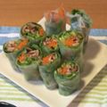 がっちゃん❁'s cooksnap of when they made 味噌マヨで食べる☆野菜たっぷり生春巻き.