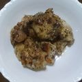 たもえ☆'s cooksnap of when they made 簡単　鶏モモのバジル風味カリカリ焼き.