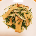 はまかわけんじん's cooksnap of when they made コクうま　エリンギと水菜のオイスター炒め.