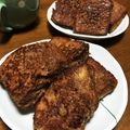 YUKIKI☆'s cooksnap of when they made チョコフレンチトースト♡.