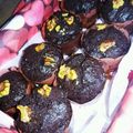 ☆みいKK☆'s cooksnap of when they made マーマレード入りココアたっぷりマフィン.