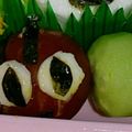 たべたべこ's cooksnap of when they made はらぺこあおむし キャラ弁.
