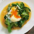 ピーナッツ子♪'s cooksnap of when they made 焼ブロッコリーと半熟卵の塩麹ドレッシング.