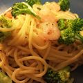 yuka_ca's cooksnap of when they made エビとブロックリーのクリームスパゲッティ.