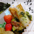 ゆけり３兄弟's cooksnap of when they made 【お弁当おかず】チーズちくわ 磯辺揚げ風.