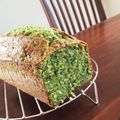 みゆキララ's cooksnap of when they made 【HMで】ほうれん草のパウンドケーキ.