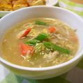 runa10's cooksnap of when they made ごぼうが香ばしい中華たまごスープ.