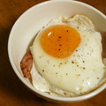 モーリーママ's cooksnap of when they made 簡単朝食！目玉焼き丼 ♪.