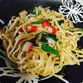 ゆか まま's cooksnap of when they made 菜の花の焼うどん.