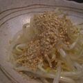 Chikiko's cooksnap of when they made 豆もやしのナムル.