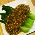 やぴやぴやっぴー's cooksnap of when they made 簡単！副菜！チンゲン菜の搾菜肉あんかけ.