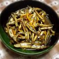 めんま↝'s cooksnap of when they made きびなごの甘辛煮.