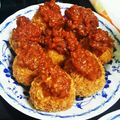 さくら1124's cooksnap of when they made 簡単！節約カプリチョーザ風ライスコロッケ.