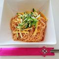 RINRI☆'s cooksnap of when they made オモニ直伝☆そうめん☆簡単ビビン麺.