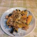 オレンジリング's cooksnap of when they made 豚肉とかぼちゃのピリ辛炒め.