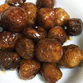 クックT04YQ8☆'s cooksnap of when they made 新ジャガイモの揚げ煮.