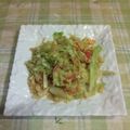 オレンジリング's cooksnap of when they made カニかまぼこの炒め煮.
