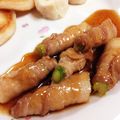 mixile's cooksnap of when they made 豚バラ巻き＊長芋バージョン.