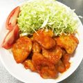 クック315ACA☆'s cooksnap of when they made ☆鶏むね肉のマヨケチャ炒め☆.