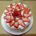 ペルメリー's cooksnap of when they made 思ったより簡単！苺のデコレーションケーキ.