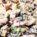 ねじまきどり０１０３'s cooksnap of when they made さつま芋とブロッコリー粒マスタードサラダ.