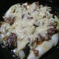 とさか31's cooksnap of when they made サバの味噌煮缶で超簡単♪長ネギチーズ焼き.