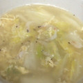kkll0000's cooksnap of when they made レタスと干しエビの玉子スープ♡.