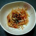 aaacham3m's cooksnap of when they made もやしとキムチのナムル.