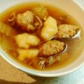 あやぴ☆☆☆'s cooksnap of when they made ふわふわモチモチ♪すいとん汁～♪.