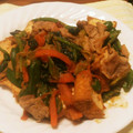 ちゃむ82's cooksnap of when they made 豚肉と厚揚げのゴマ味噌炒め.