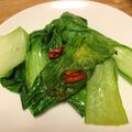 ochoa's cooksnap of when they made チンゲンサイのオイル蒸し.