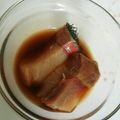 nontan0201's cooksnap of when they made 麺つゆでブリの漬け丼！簡単！美味い！.