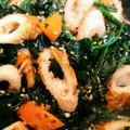 akikeemama's cooksnap of when they made あと一品♡ほうれん草×チクワ簡単炒め.