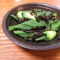 narimimama's cooksnap of when they made おくら塩昆布.