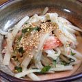 SMAパパ's cooksnap of when they made ☆パリパリ大根の青じそ風味サラダ.