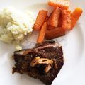 クック7APP20☆'s cooksnap of when they made 肉！スキレットで！1ポンドステーキ.