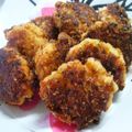 えりぱんな's cooksnap of when they made おさかなメンチ♪.